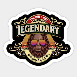 Bigfoot Legendary Sticker